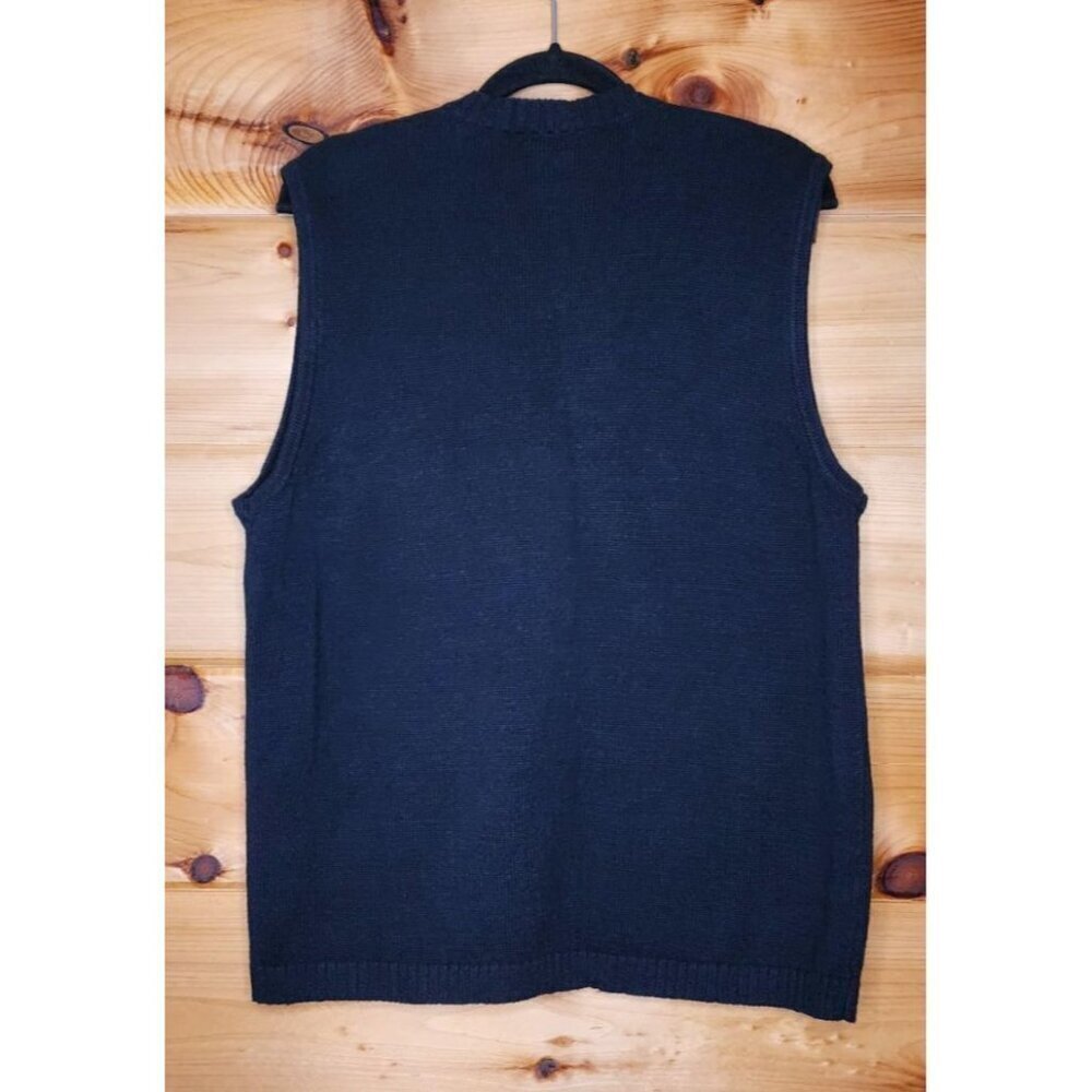 Southern Lady Fall Themed Chicken,Sunflower,Pumpkin Black Vest Women Size Large - Picture 6 of 12